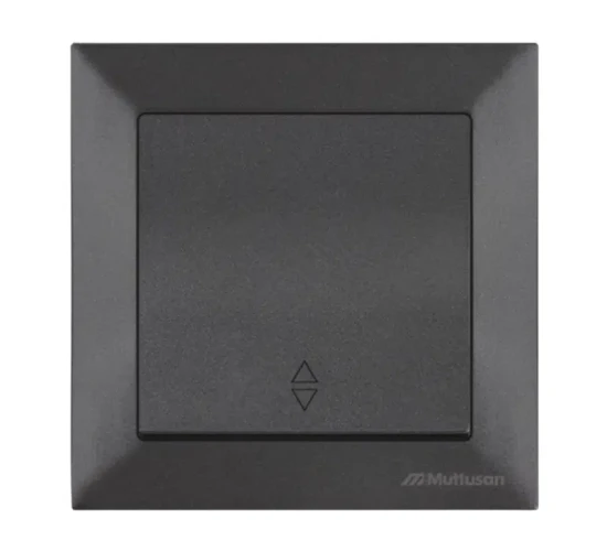 Девиаторен ключ схема 6-10А Антрацит Candela Mutlusan.png